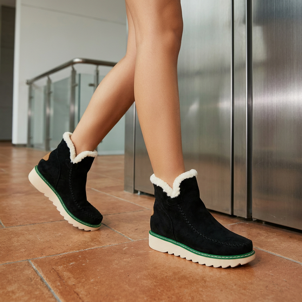 Aurelle boots urban editorial